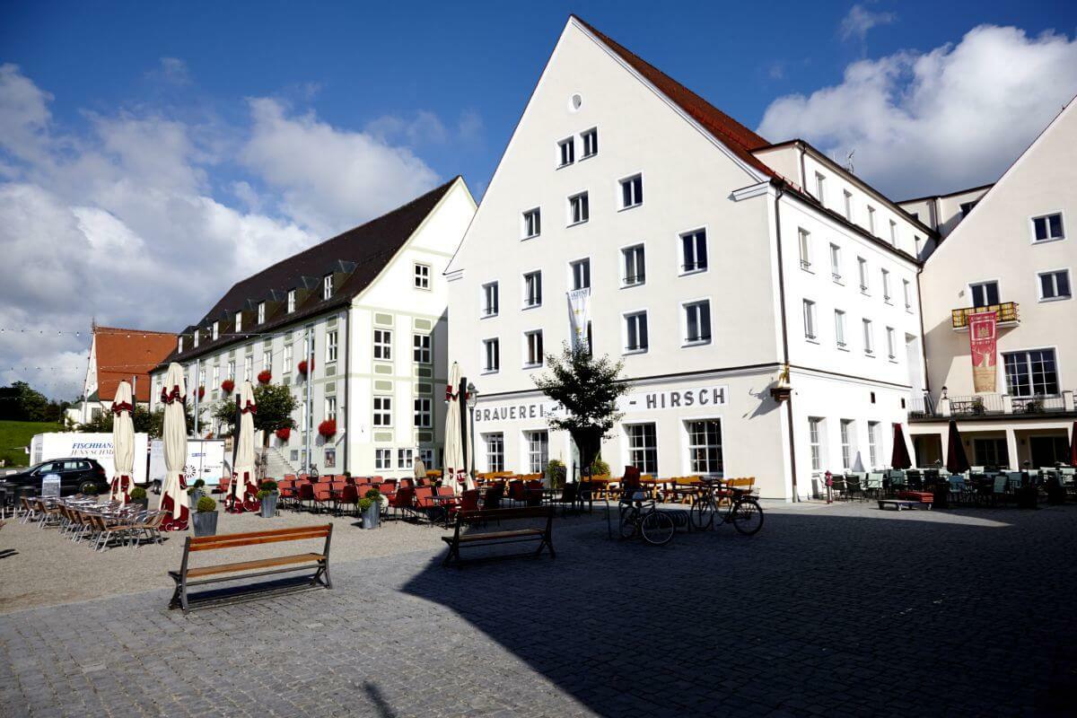 Akzent Brauerei Hotel Hirsch Отобойрен Екстериор снимка